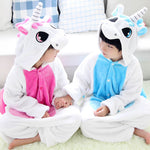 Kigurumi Infantil - Unicórnio de Cores Distintas.