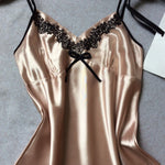 Abby -  Sexy Silk Satin Night Dress