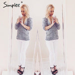 LIARA Pant Female Simplee Summer style white