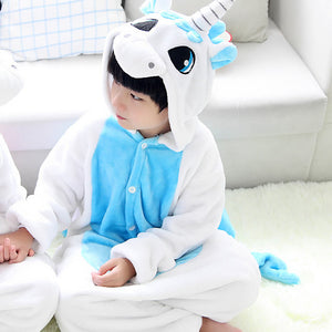 Kigurumi Infantil - Unicórnio de Cores Distintas.