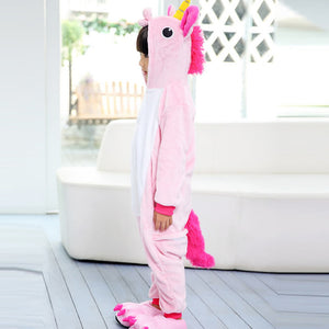 Kigurumi Infantil - Unicórnio de Cores Distintas.